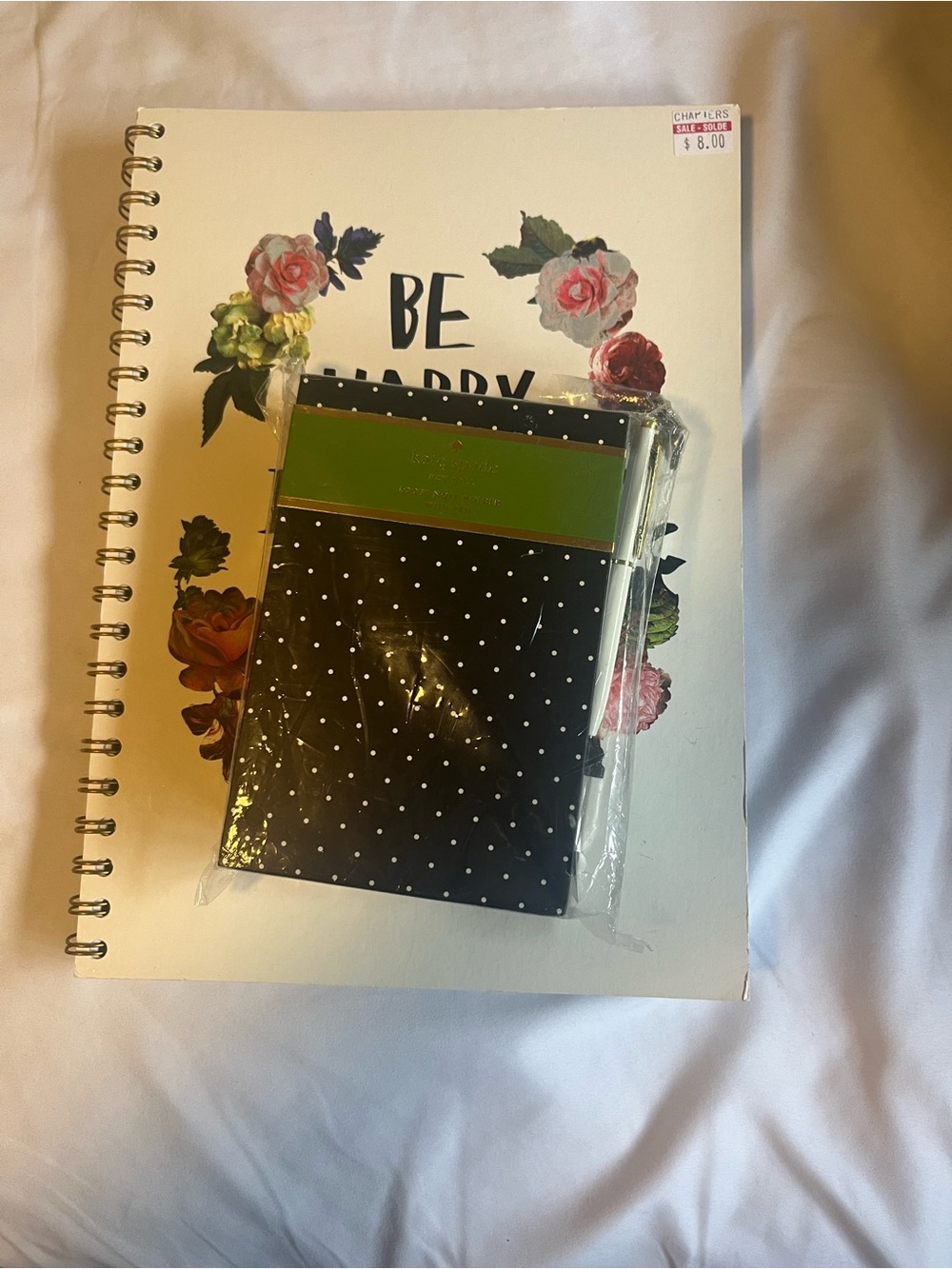 Kate Spade and Indigo Notebooks